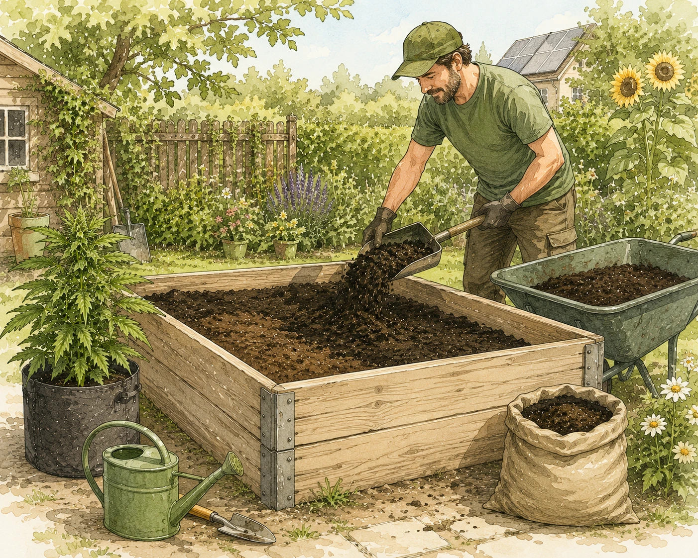 Cannabis Outdoor Anbau Deutschland