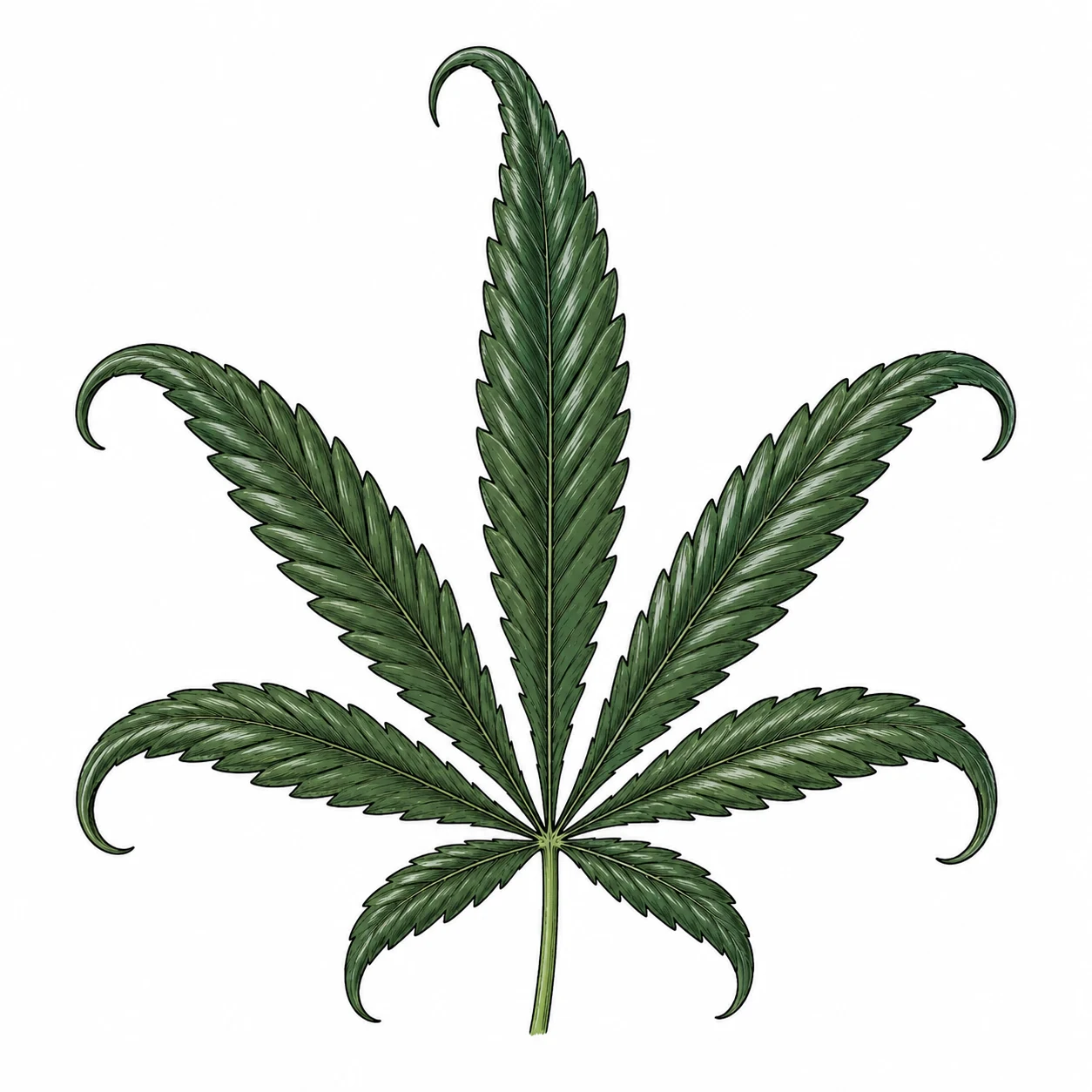 Cannabis Symptome: Krallenblätter erkennen