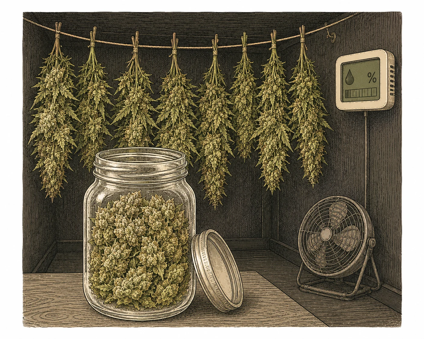 Cannabis Trocknungsfehler vermeiden