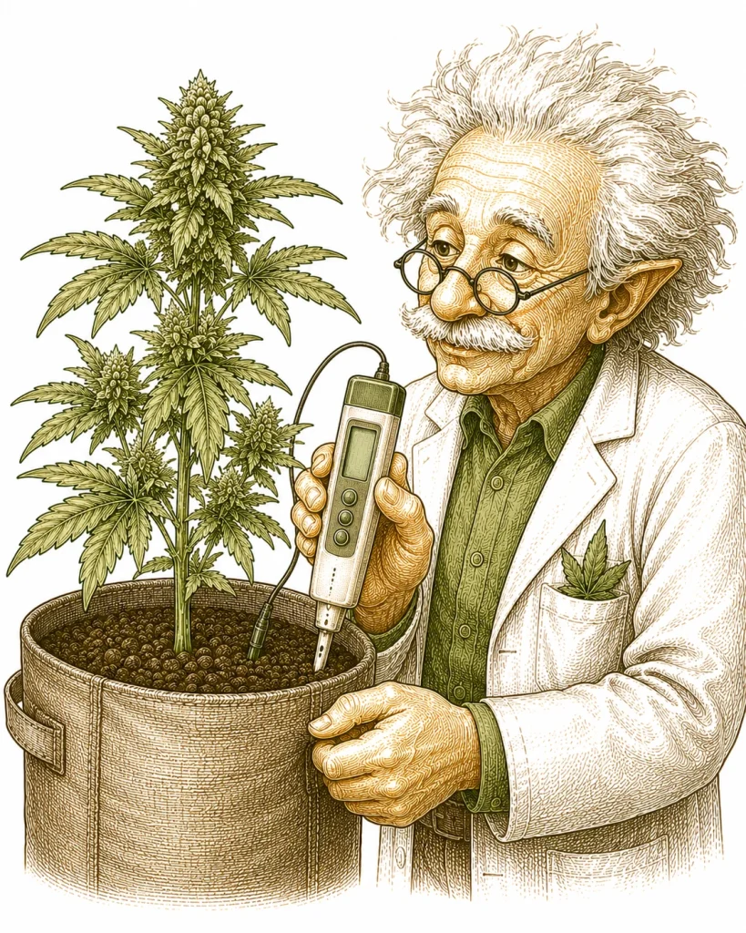 Cannabis EC Wert messen