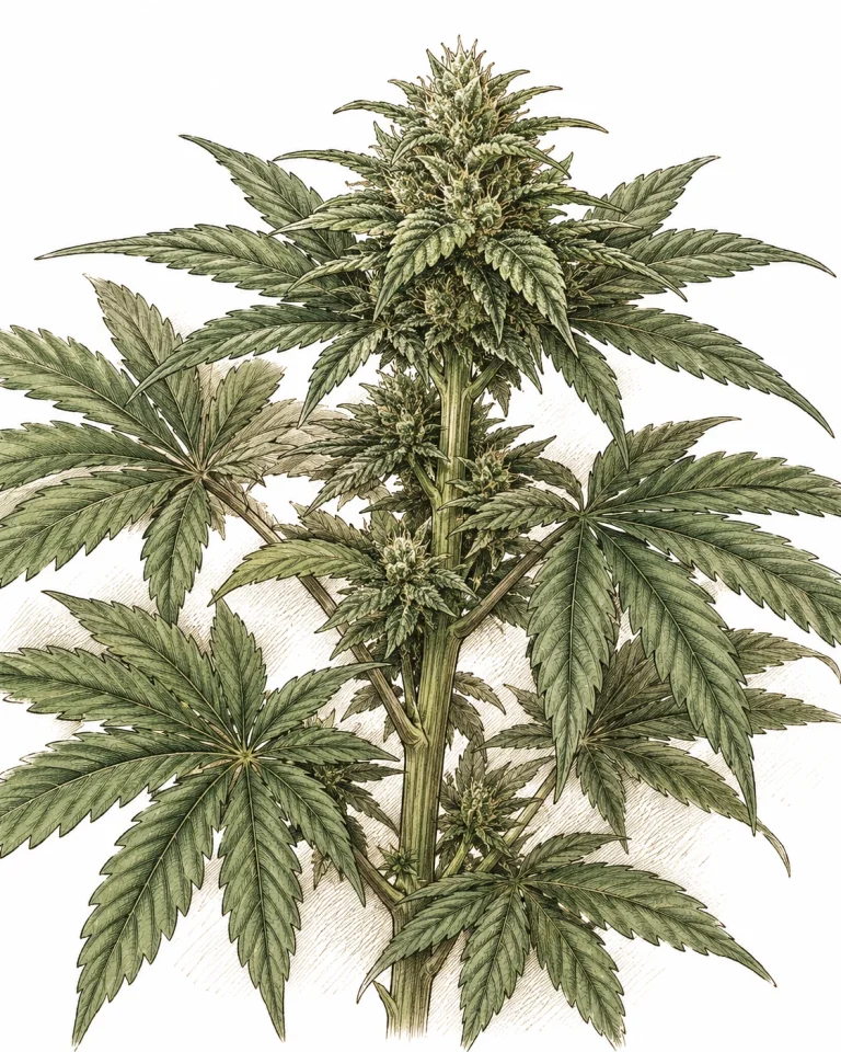 Hardy, resilient cannabis strain for beginners