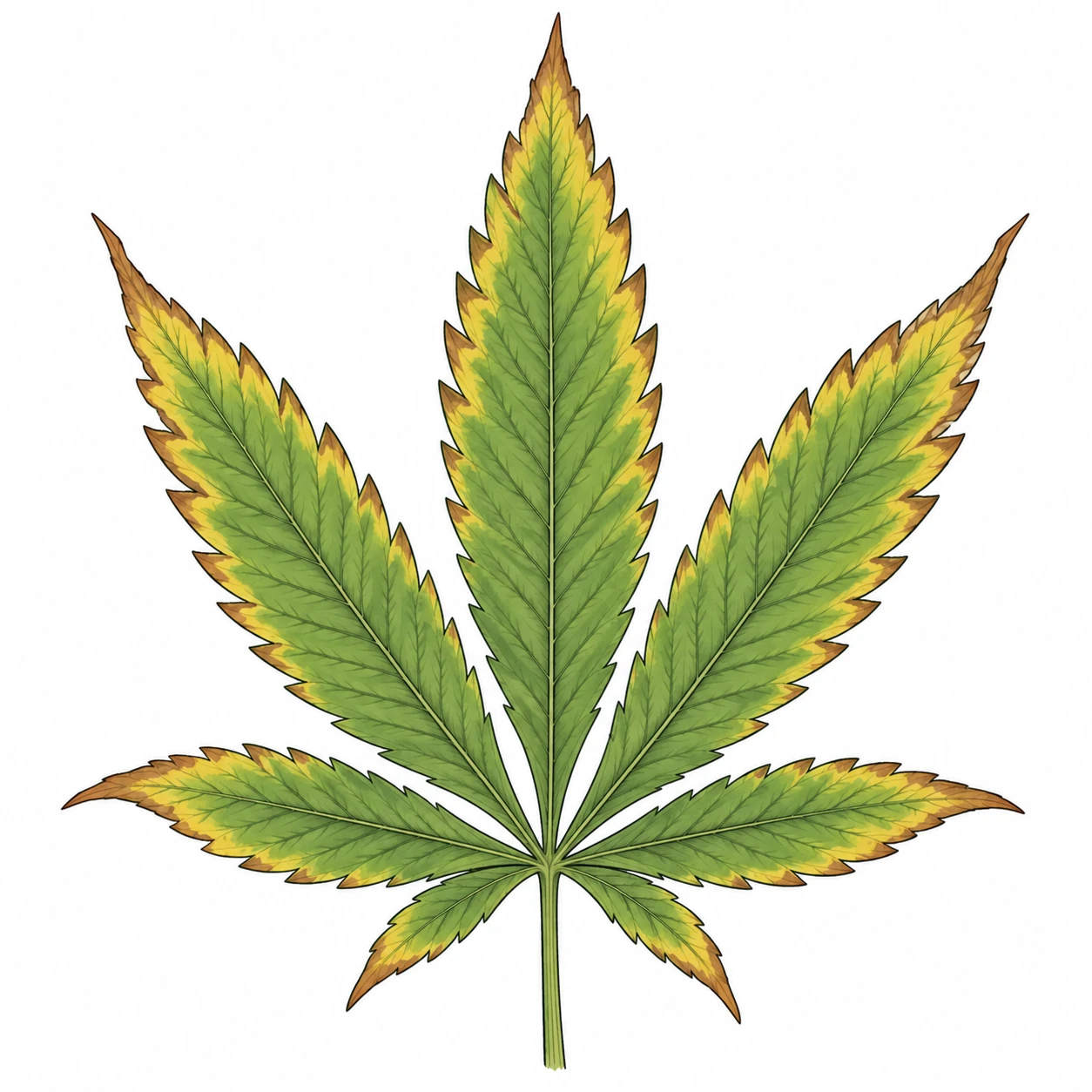 Cannabis boron toxicity