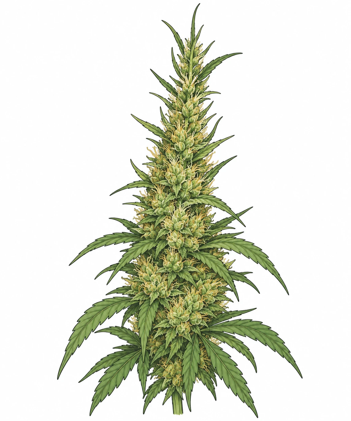 Cannabis Foxtailing