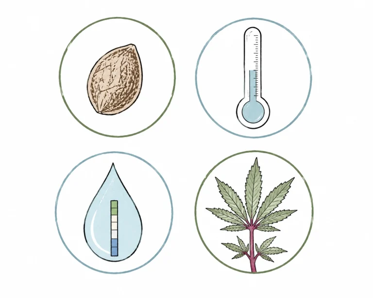 Cannabis rote Stiele Diagnose Checkliste in vier Schritten