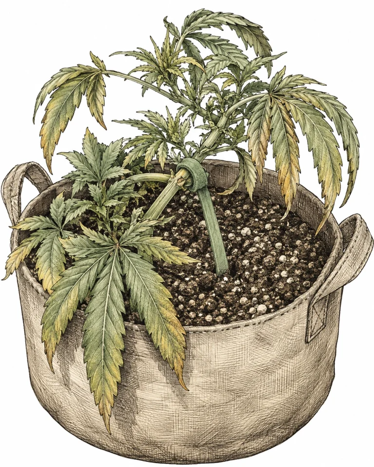 Cannabis training stress symptoms after LST