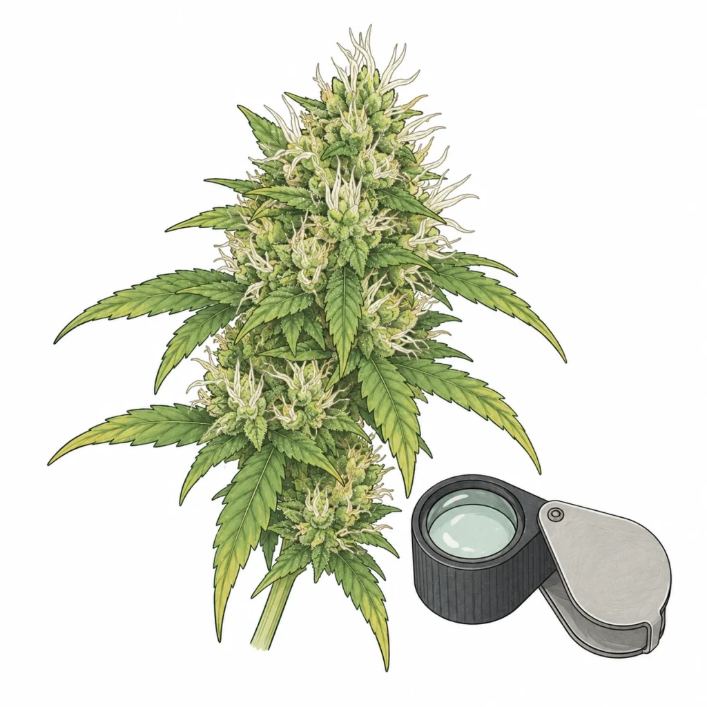 Cannabis zu früh geerntet: Anzeichen erkennen