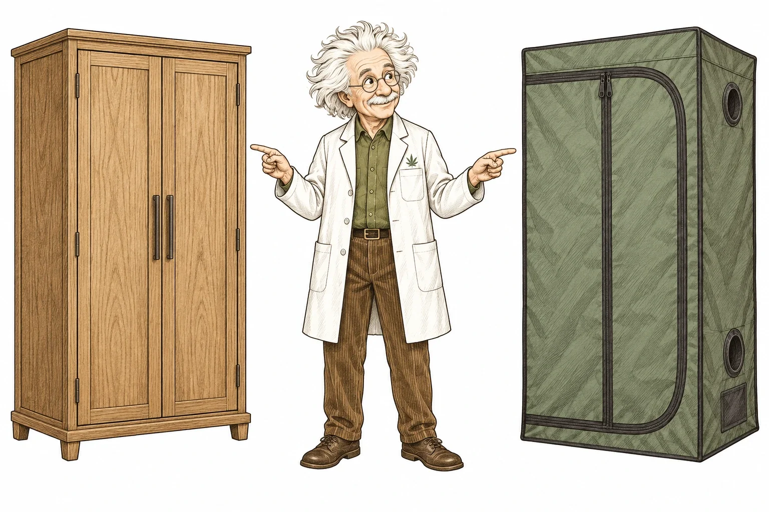 Growschrank vs. Growzelt im Vergleich
