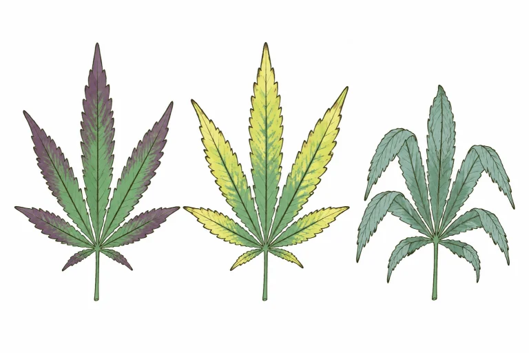Kältestress bei Cannabis: Verwechslung mit Phosphormangel und Überwässerung