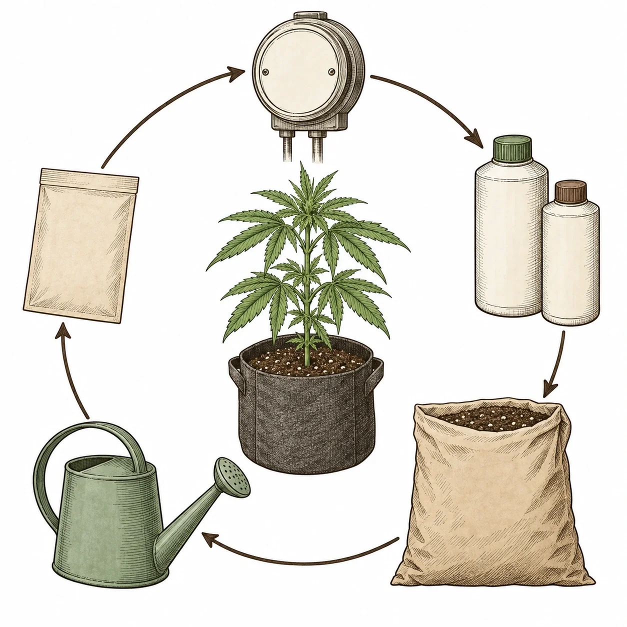 Stromkosten-Rechner für den Cannabis-Grow
