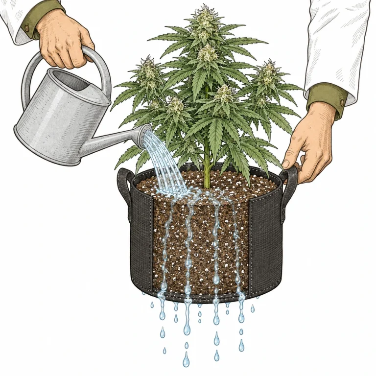 Treating zinc toxicity in cannabis by flushing with plain water