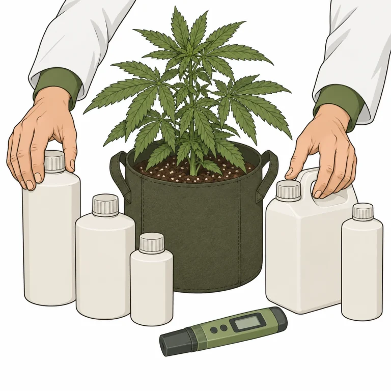Zinc toxicity in cannabis from overfeeding, checked with an EC meter