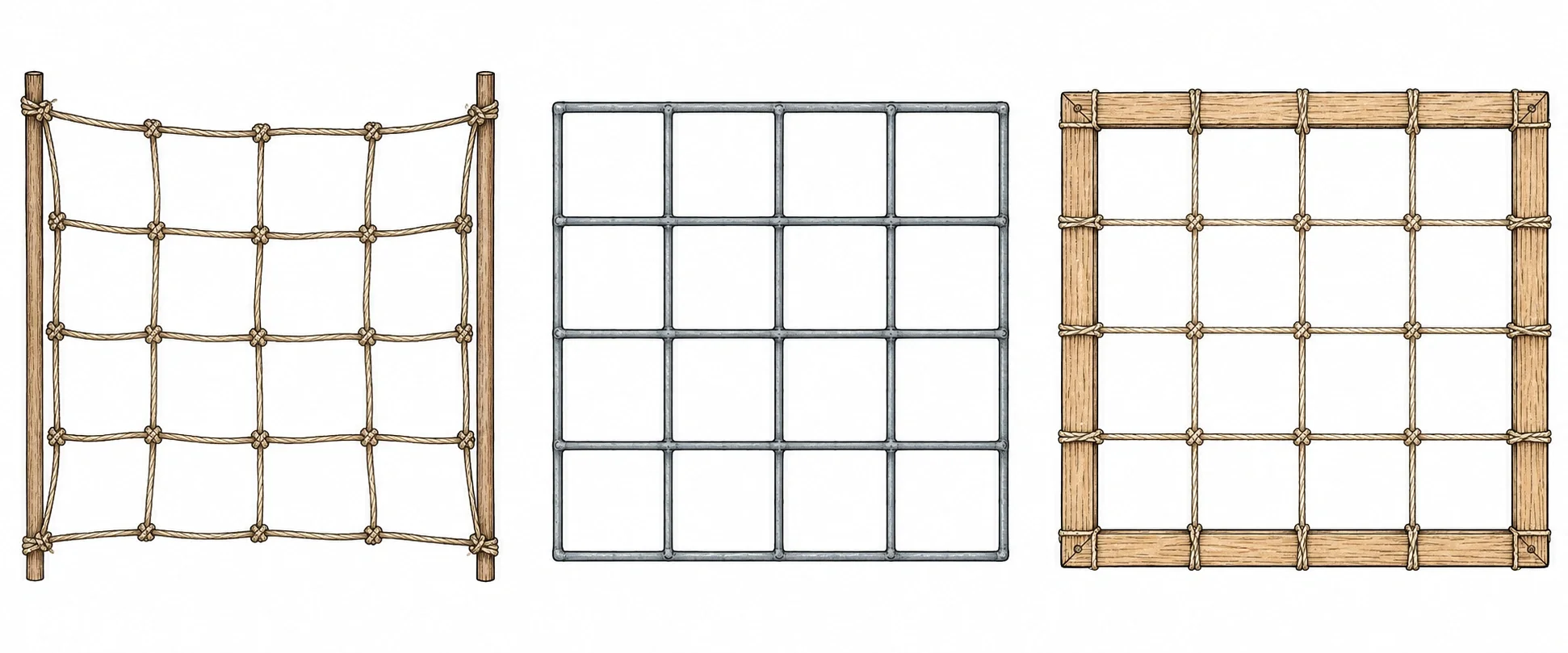 Cannabis SCROG image 3 — For a SCROG net, you can use trellis netting, a metal grid, or a DIY wooden frame strung with twine