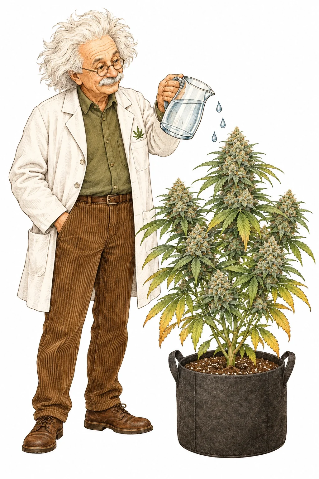 Cannabis spülen vor der Ernte: Nötig oder Mythos?